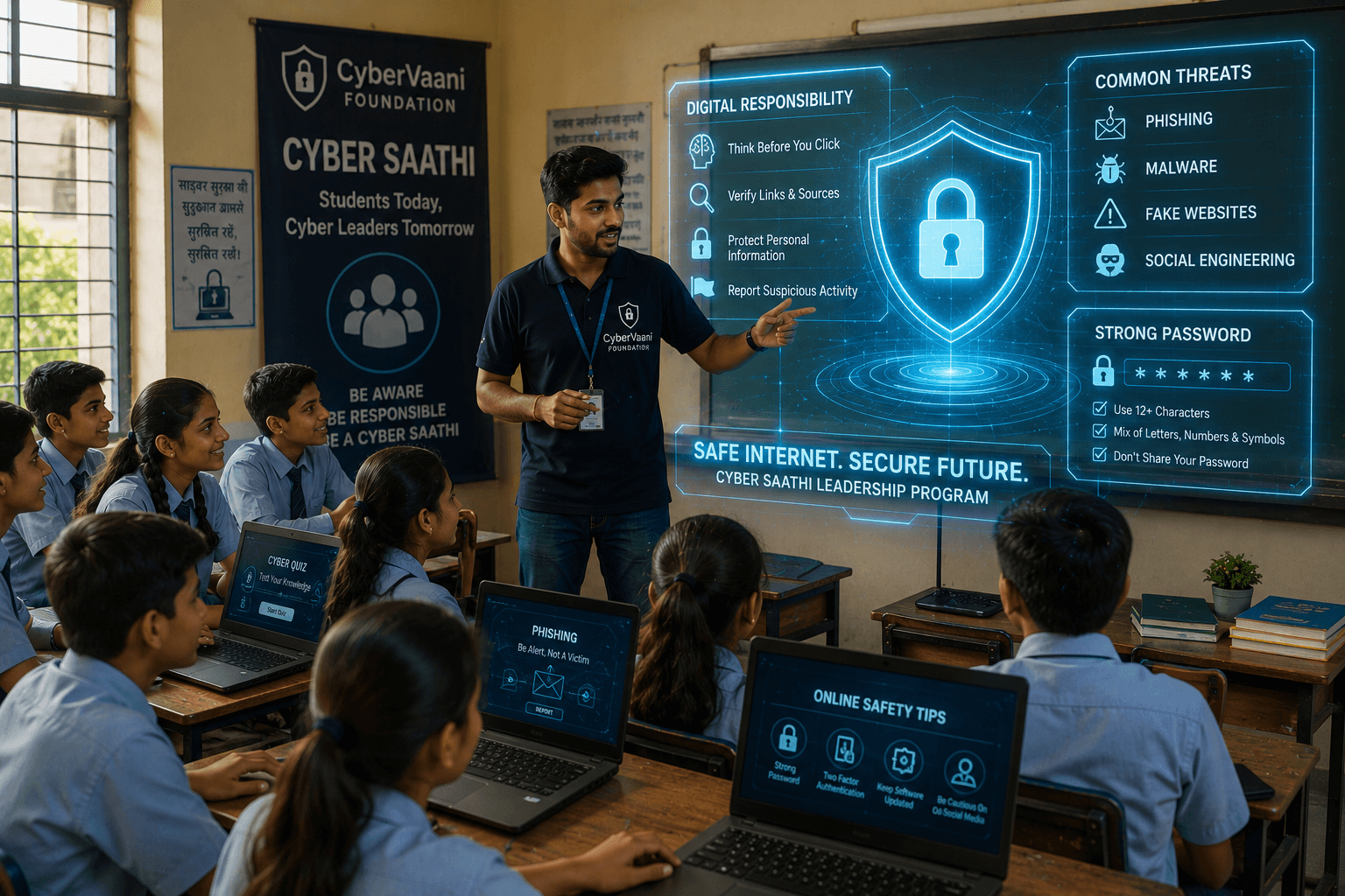 CyberVaani community outreach in Bihar